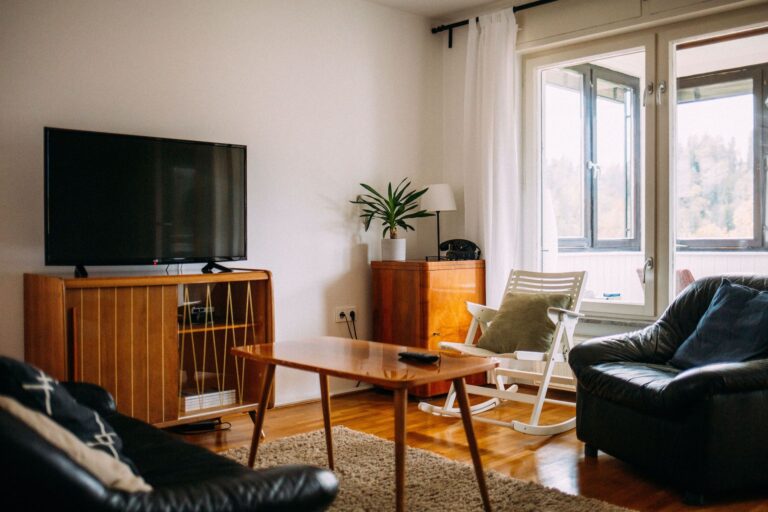 Eine im Vintage Stil eingerichtete Wohnung